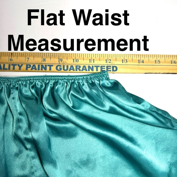 Elegant Teal Satiny Pajama Set - Picture 5 of 8